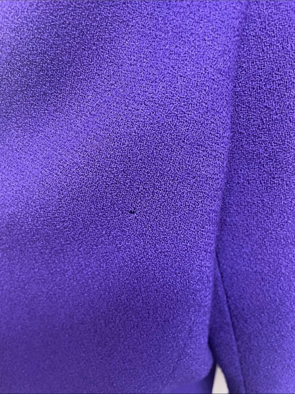 Vintage 80’s/90’s Dior Vibrant Purple Double-Breasted Blazer with Gold Buttons